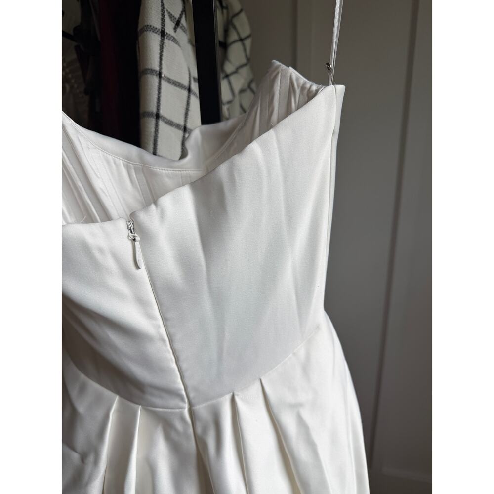 SAU LEE Barbara Gown in White - Picture 12 of 16